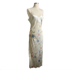 Vintage Floral Sheer Slip